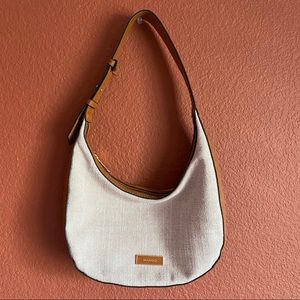 Mango Tweed Shoulder Bag